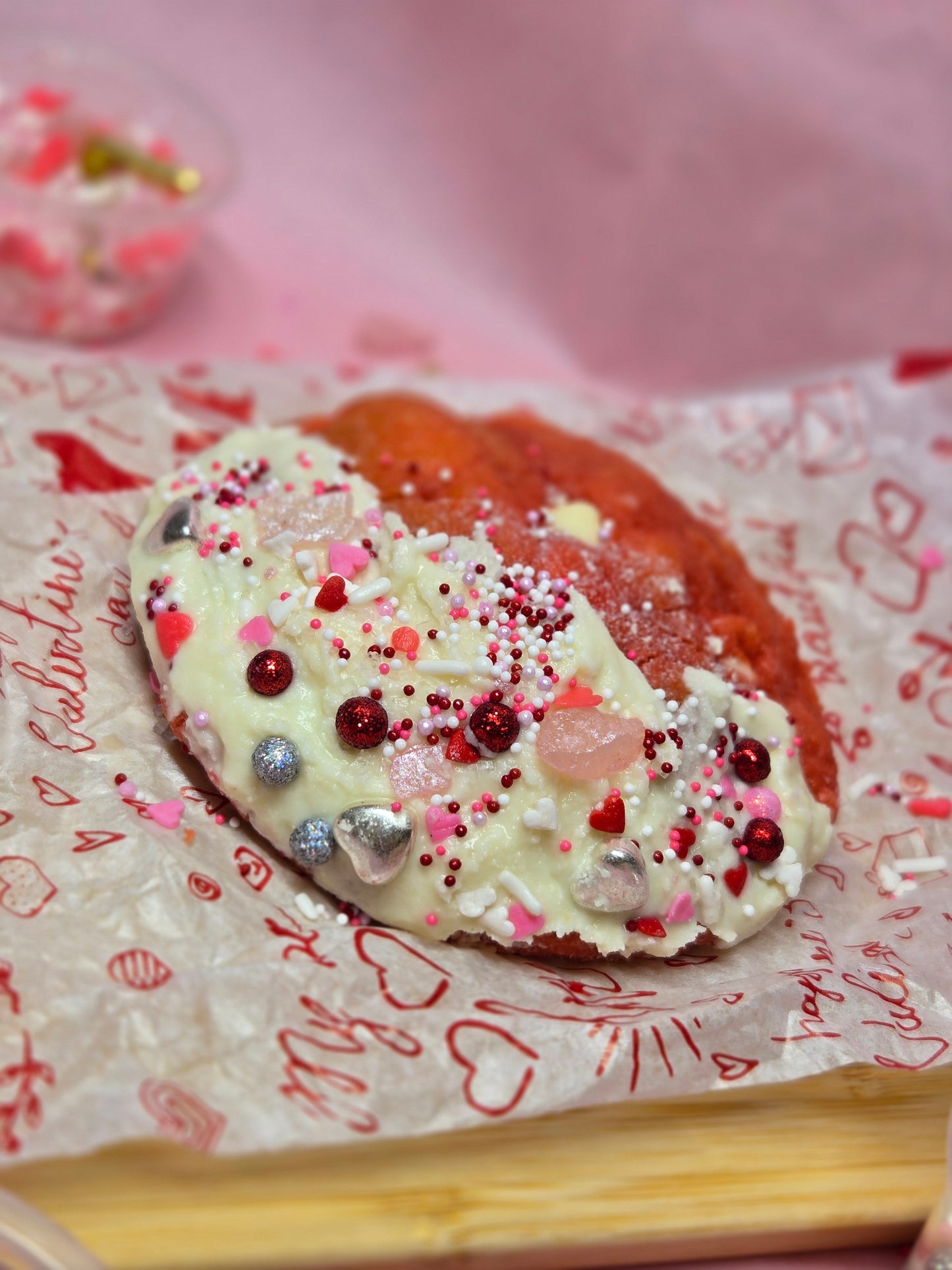 Strawberry Cheesecake Cookie